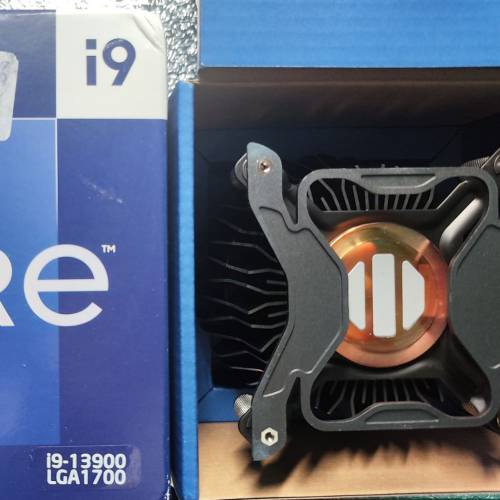 全新 Intel 原裝cpu 新型黑銅幻彩 風扇/散熱器  12/13/14代 LGA-1700