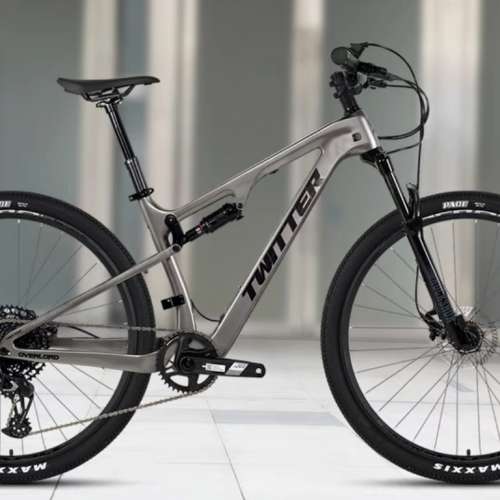 2025 TWITTER OVERLORD 12速/13速 油剎桶軸 碳纖維軟尾山地車 送水架前後蛙燈叮叮