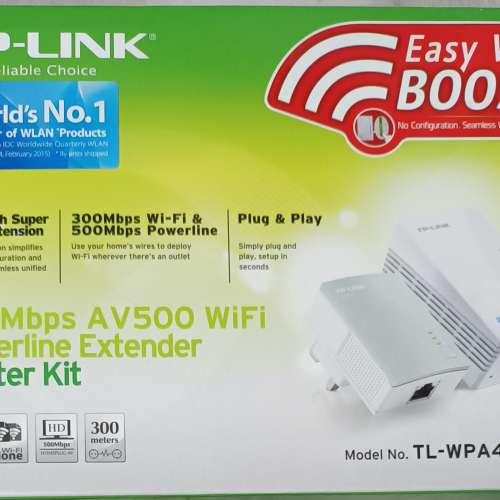 AV500 WiFi Powerline Extenter Starter