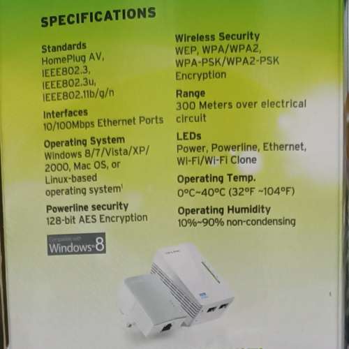 AV500 WiFi Powerline Extenter Starter