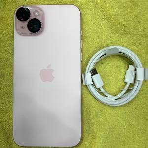 99%New iPhone 15 Plus 128GB 粉紅色 香港行貨 蘋果保養到2025年4月28日 電池100% ...