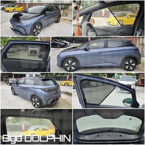 BYD ATTO3 全車防曬磁石窗網