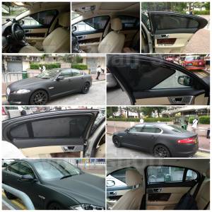 Jaguar XF 全車防曬磁石窗網
