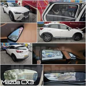 MAzda CX3 全車防曬磁石窗網