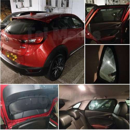 MAzda CX3 全車防曬磁石窗網