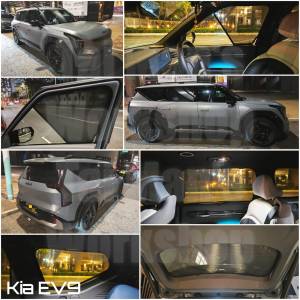 KIA EV9 全車濾光窗網太陽擋