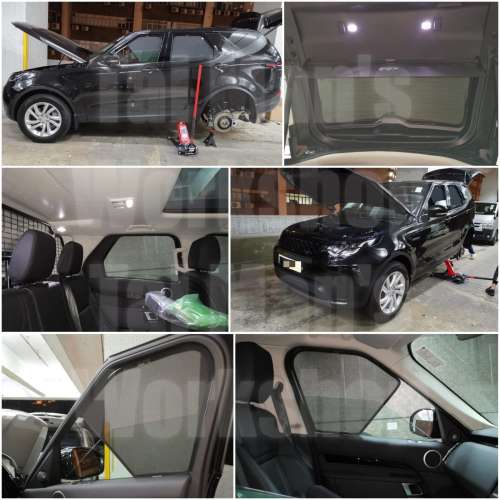 Landrover Discovery 全車濾光窗網太陽擋