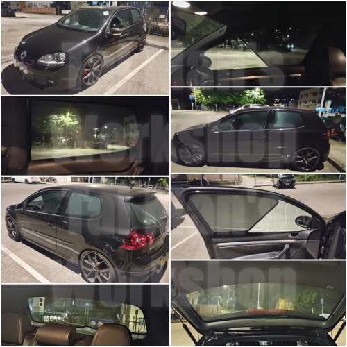 GOLF 全車磁石濾光防曬太陽擋