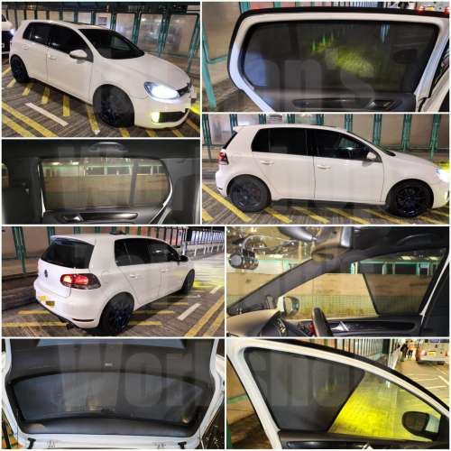 GOLF 全車磁石濾光防曬太陽擋