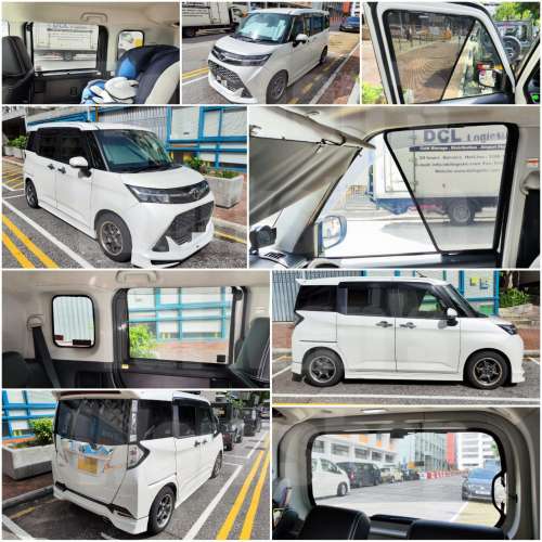Toyota Roomy Tank 全車磁石濾光窗網太陽擋