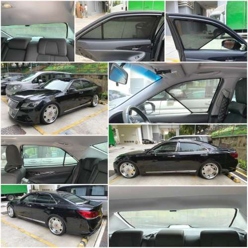 Toyota Crown 全車磁石濾光窗網太陽擋