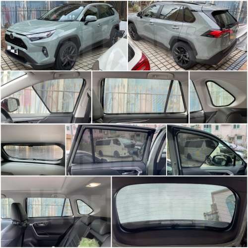 Rav4 全車磁石濾光窗網太陽擋