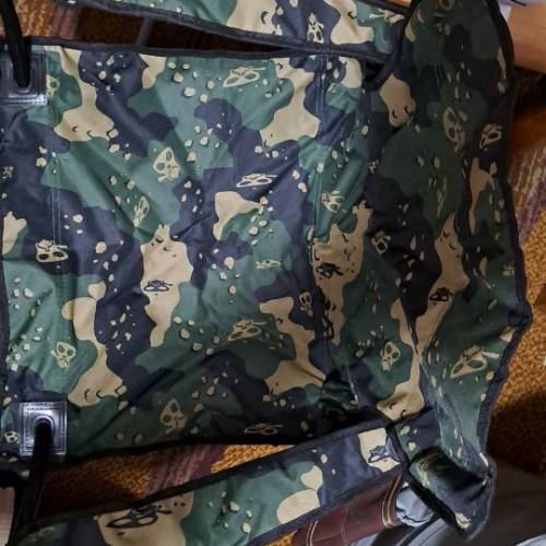 絕版星猿露營折合椅迷彩