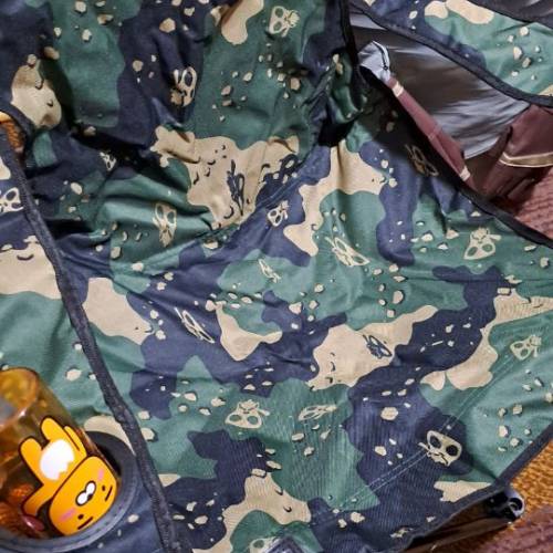 絕版星猿露營折合椅迷彩