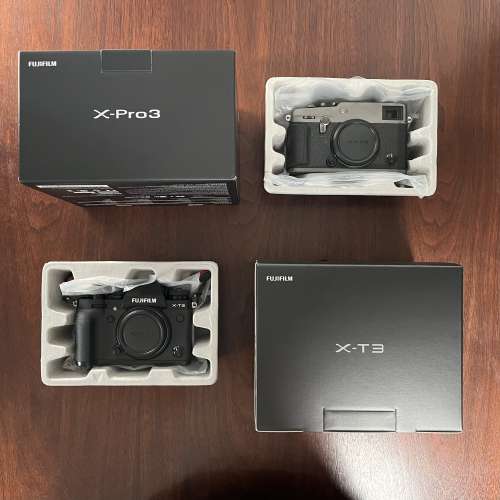 RARE 鬼罕收藏品 全新 FULL SET 香港行貨大全套連買單 FUJIFILM X-T3 FUJI FUJINON ...