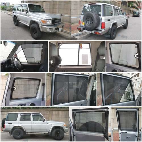 Toyota Landcruiser FJ cruiser 全車磁石濾光窗網太陽擋