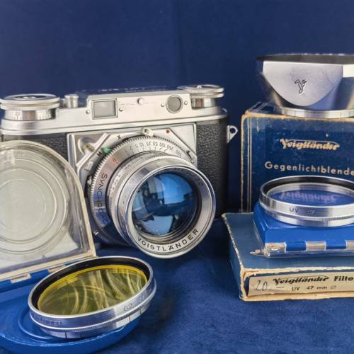 voigtlander Nokton 50mm f1.5 至尊 第二版with Prominent I & M adapter