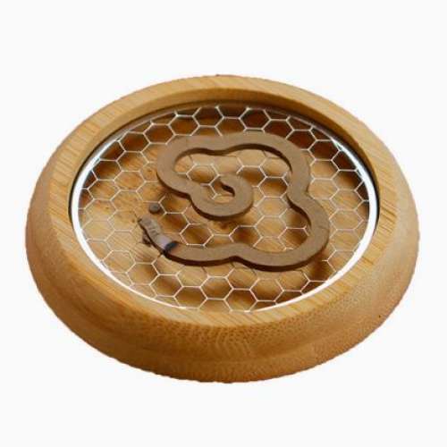 全新 迷你 竹墊 香墊 香爐 香架 香盤 盤香墊 香爐墊