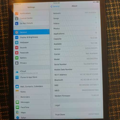 iPad mini 1 16GB LTE grey