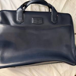 S.T. Dupont 181903SS Document Bag Navy blue 深藍色 公文袋
