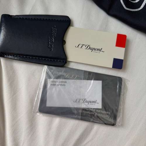 S.T. Dupont 181903SS Document Bag Navy blue 深藍色 公文袋