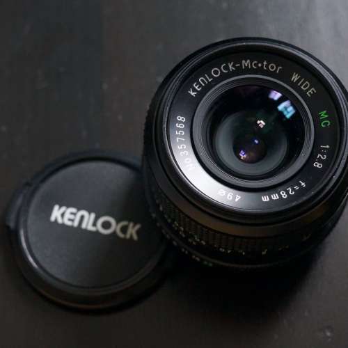 Kenlock 28mm f2.8 Minolta MD/MC mount