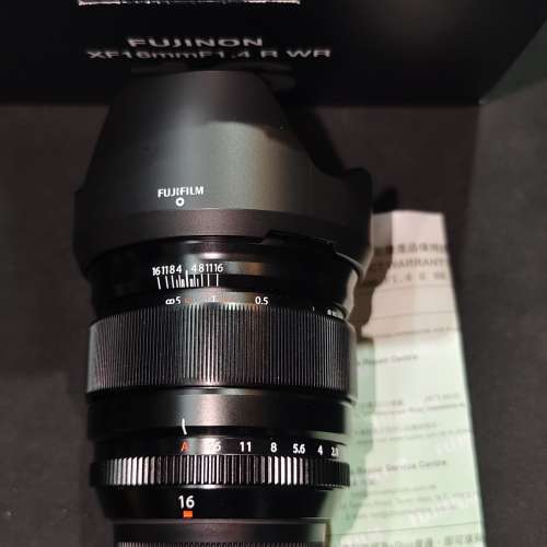 fujifilm 16/1.4 WR