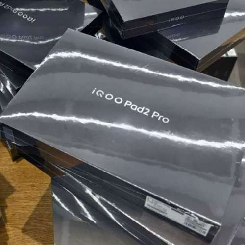 Vivo iqoo Pad2 Pad 2 Pro 16+512G Wi-Fi Version Brand New 全新  全新，未開封，...