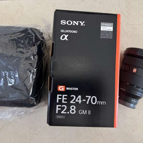 Sony SEL2470GM2 FE 24-70mm F2.8 GM II