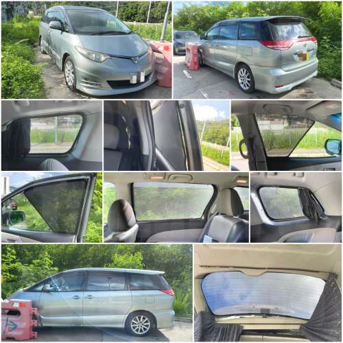 大霸王 Previa Estima 全車磁石濾光窗網太陽擋