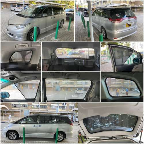 大霸王 Previa Estima 全車磁石濾光窗網太陽擋