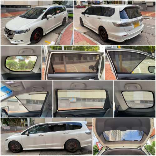 Odyssey RB3 全車磁石濾光窗網太陽擋