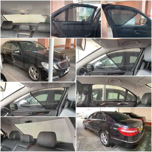 平治 E-class 全車濾光窗網太陽擋