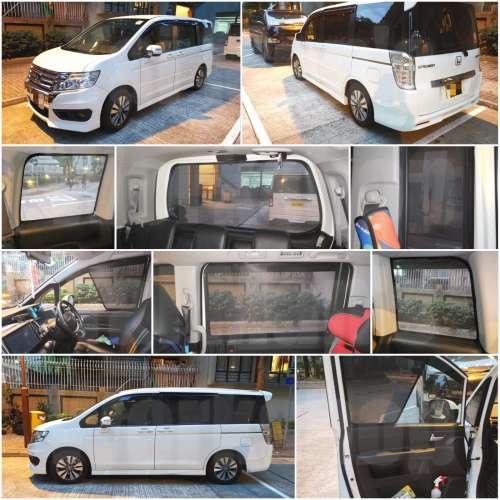 RK1 RK5 Stepwgn Spada 全車磁石濾光窗網太陽擋