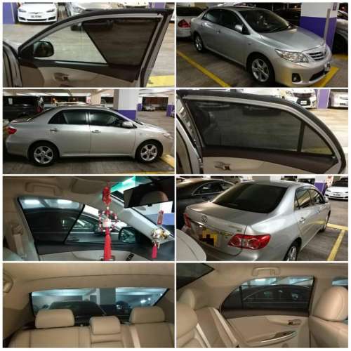 Nze141 Corolla 全車磁石濾光窗網太陽擋