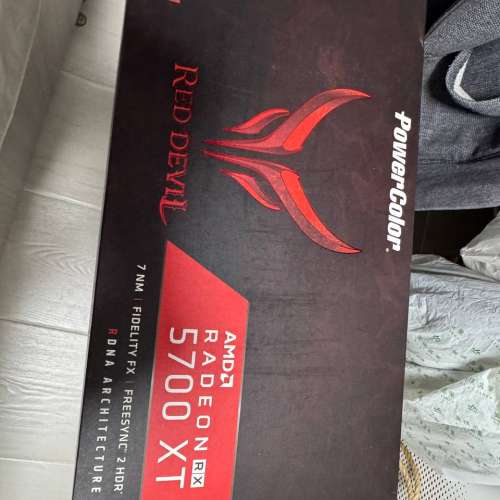 七彩虹 colorful Red devil RX5700xt