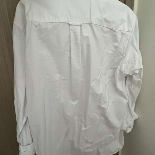 Chum CH02-1150 牛津紡男款長袖裇衫 白衫 L Size