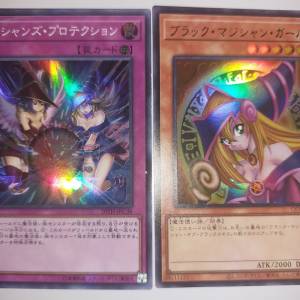 「主人由我來守護！」黑魔導女孩+魔術師的守護 遊戲王 YGO