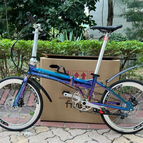 FNHON KAD2018 10速 碟剎 20吋 451 鋁合金 折叠車