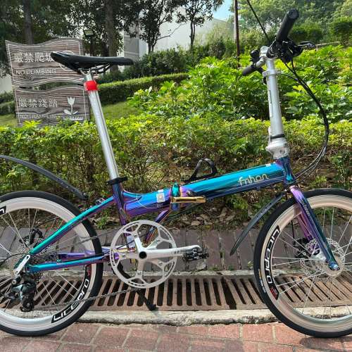 FNHON KAD2018 10速 碟剎 20吋 451 鋁合金 折叠車