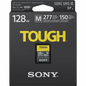 Sony SF-M Series Tough UHS-II SDXC 記憶卡 128GB SF-M128T