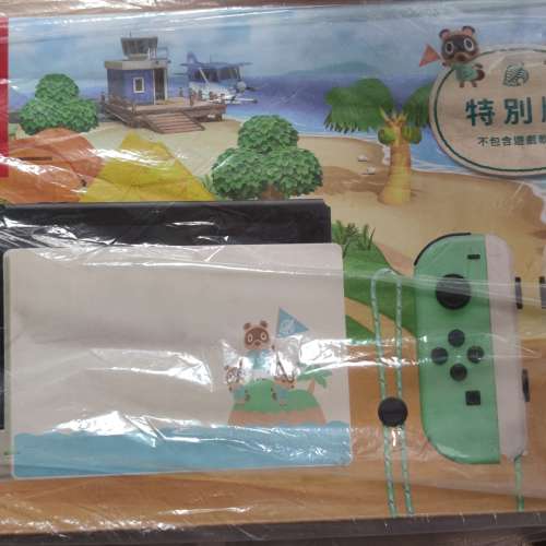 Nintendo Switch港行動森版9成新齊件