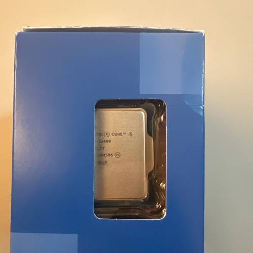 全新i5 12400未拆盒連原廠散熱風扇