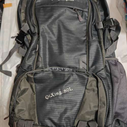 80L 背囊 (黑灰色)