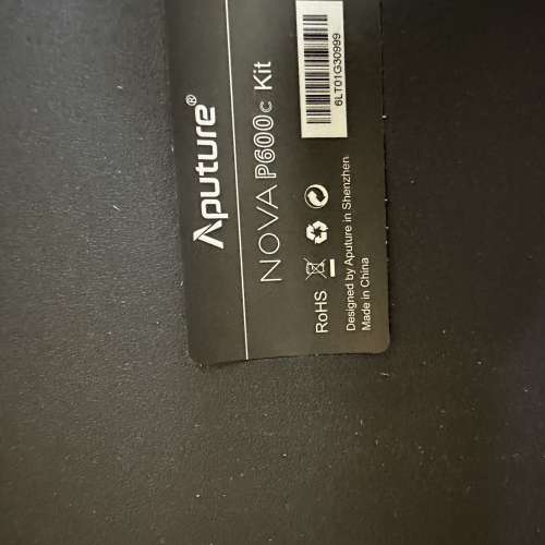 Aputure Nova P600c RGB LED panel with hard shell case kit 全色域柔光持續燈連拉...