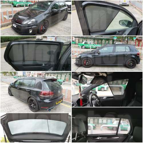 Volkswagon Golf  全車濾光窗網太陽擋