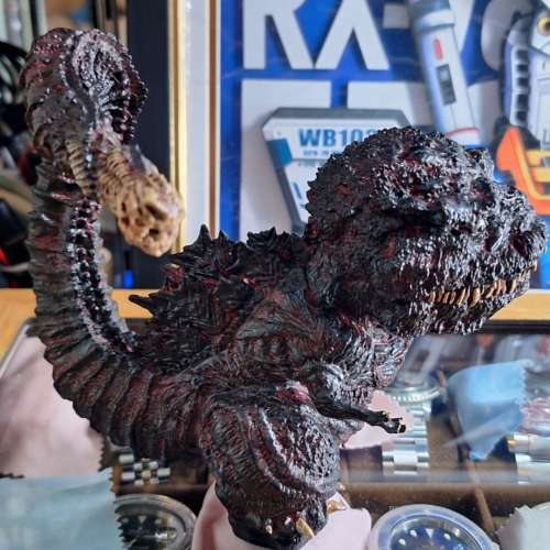 x-plus SHM Q版哥斯拉2016第四形态闭嘴 电影配色M07树脂GK版