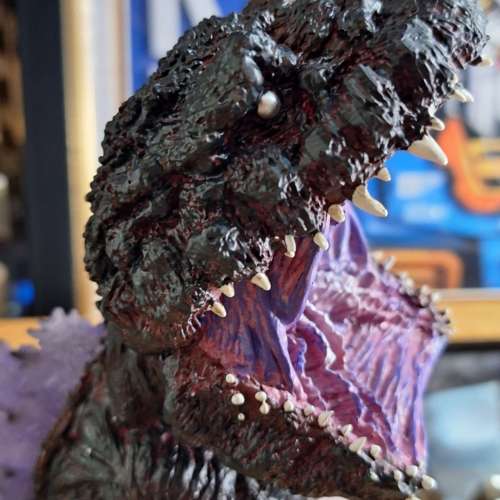 X-PLUS 东宝 哥斯拉 2016 第四形态 觉醒咆哮 Q版 M03 GK树脂