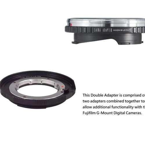 Nikon S, Contax RF & Kiev RF External Bayonet Lens To Fujifilm G-Mount GFX