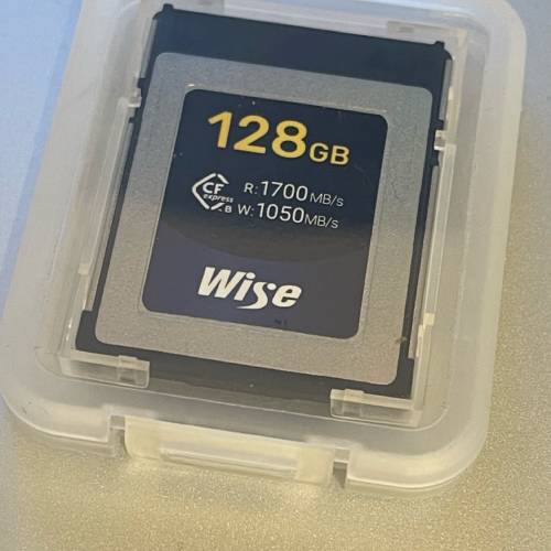 Wise Advanced CF express Type B 128GB 記憶卡